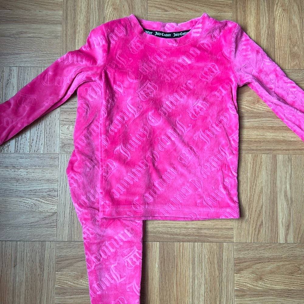 2 piece Juicy Couture pajama set